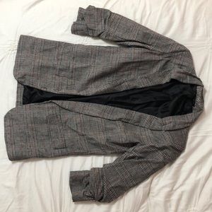 Plaid Blazer